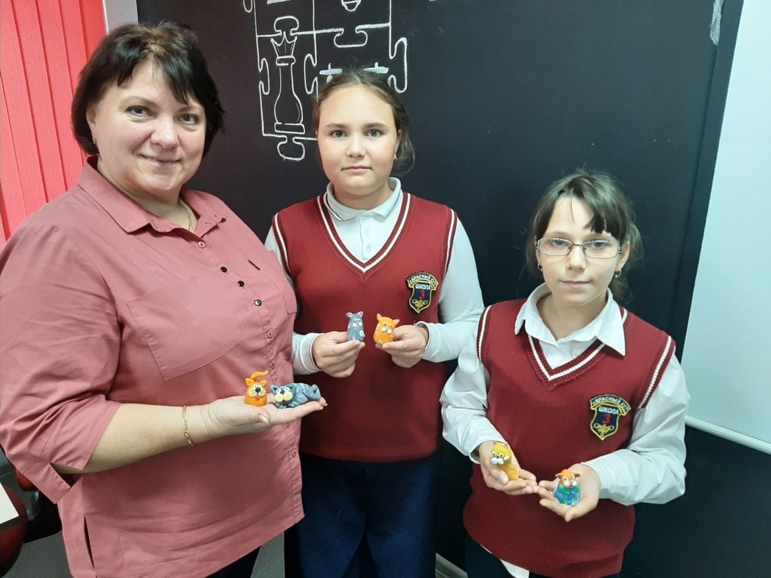 Модели из современного легкого пластилина