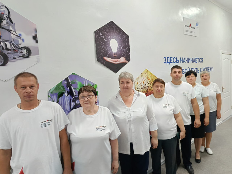 Открытие Центра образования естественно-научного и технологического профилей «Точка роста».